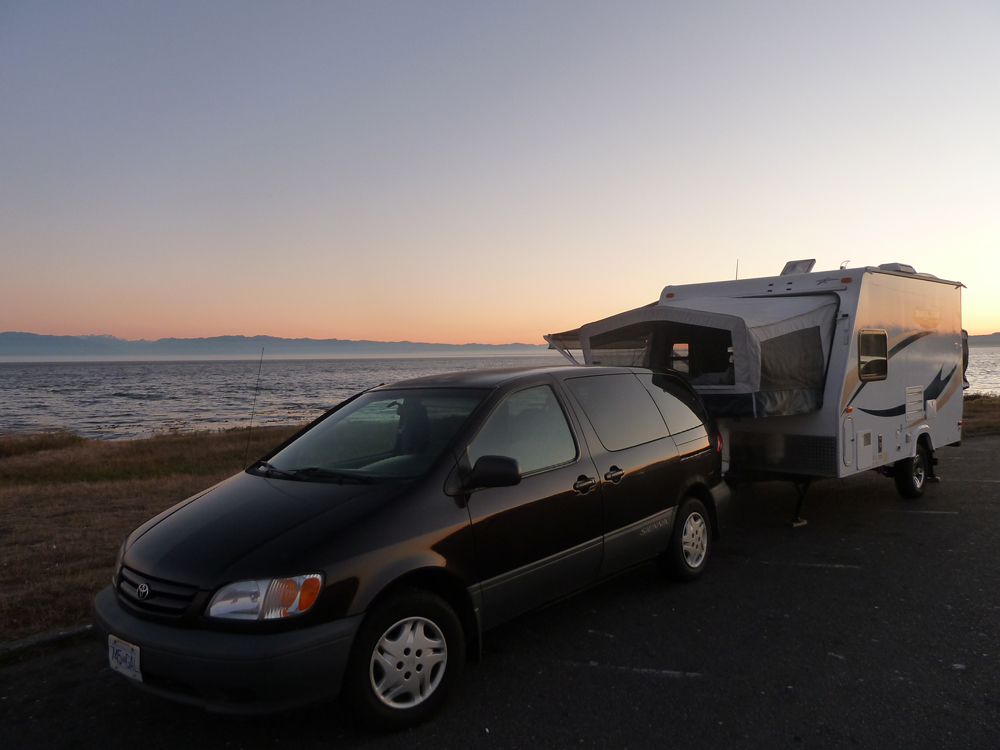 Sunset at Clover Point